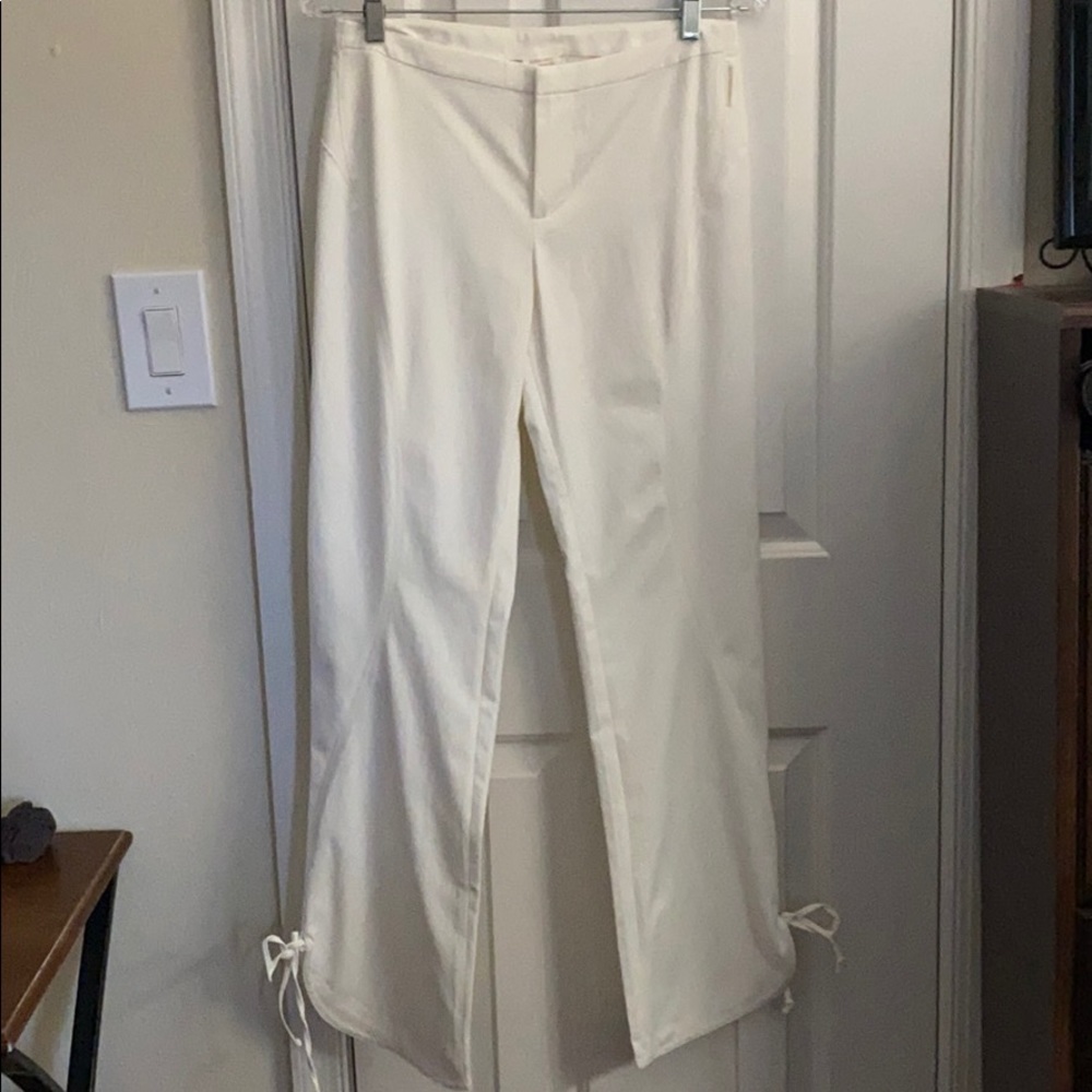 Ivory suit Gianfranco Ferre